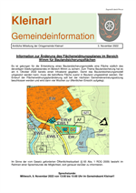 Gemeindeinformation 11/2022
